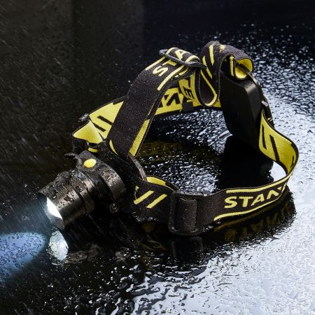 Stanley 3w Adjustable LED Aluminium Head Torch SXLS50101E