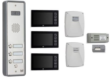 Bell System Tabellet 3 Station Video Door Entry System | TB3