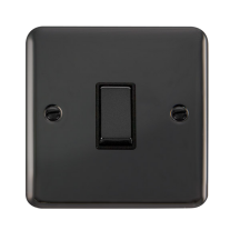 Click Deco Plus Black Nickel 1 Gang Intermediate Switch DPBN425BK