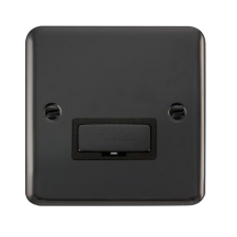 Click Deco Plus Black Nickel Unswitched Fused Spur DPBN750BK
