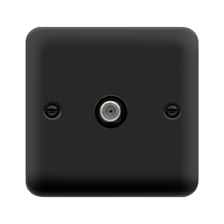 Click Deco Plus Single Satellite Socket | DPMB156BK