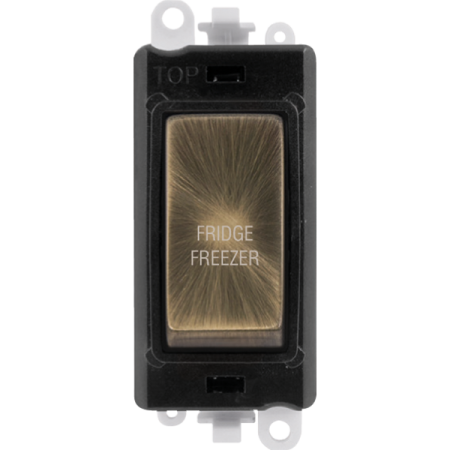 Click GridPro GM2018BKAB-FF 20AX Double Pole Switch Module printed