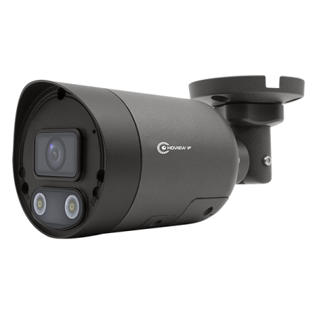 Esp Hdview Ip 24/7 Ip Poe 8mp 2.8mm Bullet Camera Grey Hc828fbg