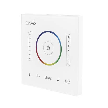 Ovia Lighting OVRGBWDP Touch Screen RGBW LED Strip Panel Controller