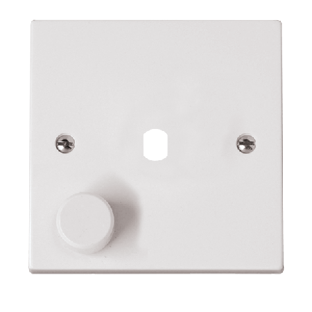 Click Polar 1 Gang 2 Way Empty Module Dimmer Plate PRW145PL