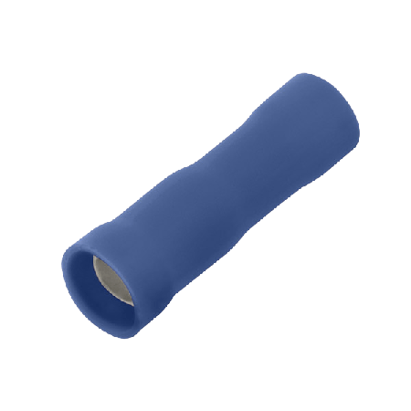 Unicrimp Q-Crimp Blue Female Auto Bullet Terminals 5mm (PK100)