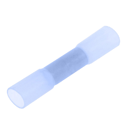 Unicrimp Q-Crimp Blue Heat Shrink Butt Splices Connectors (PK100)