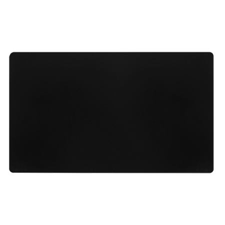 Click Definity Screwless 2 Gang Blank Plate Matt Black Cover Plate | SFBK061