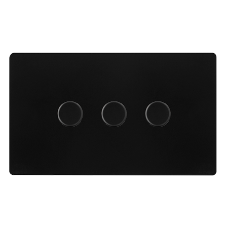 Click Definity Screwless 3 Gang 2 Way 100w Dimmer Switch | SFBK163