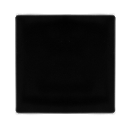 Click Definity Screwless Metal Black 1 Gang Blank Plate | SFMB060