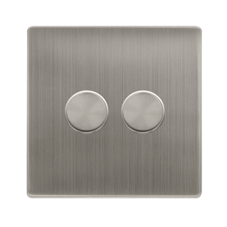Click Definity Screwless 2 Gang 2 Way 100w Dimmer Switch | SFSS162