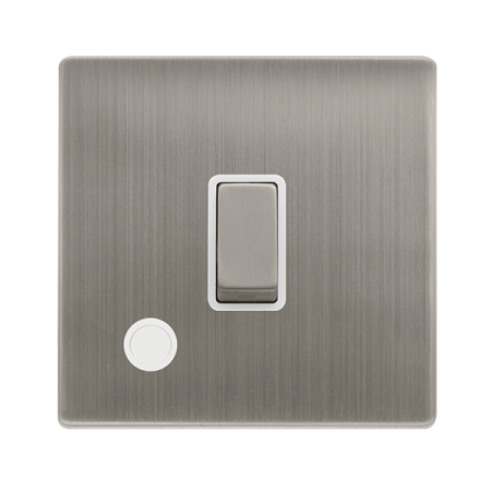 Click Definity Screwless 20A Ingot Double Pole Switch with Flex Outlet | SFSS522PW