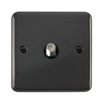 Click Deco Plus Black Nickel Single Satellite Socket DPBN156BK