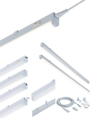 Knightsbridge 230V 4W LED Linkable Striplight 3000K (277mm) | UCLED4WW