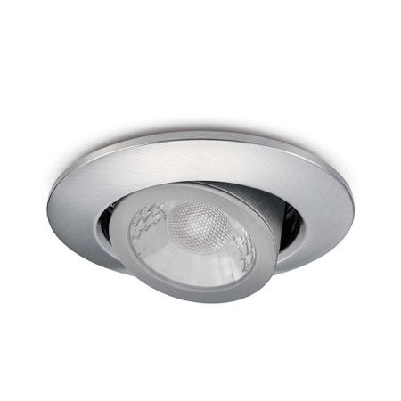 JCC V50 JC1002/BN Tilt Fire-rated LED downlight 6W 700lm IP20 Brushed Nickel