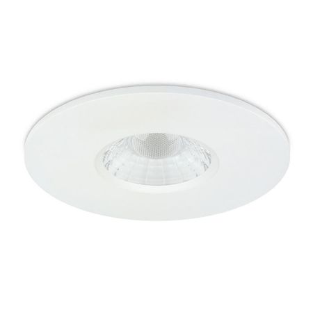 JCC JC1013/WH V50 Pro Retrofit 100mm Fire-rated LED Downlight 6W IP65 3000/4000K White