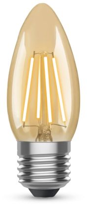 Kosnic Vintage Filament Candle 4.2W ES (E27) 2500K Gold Antique Coating | VC4.2-ES25