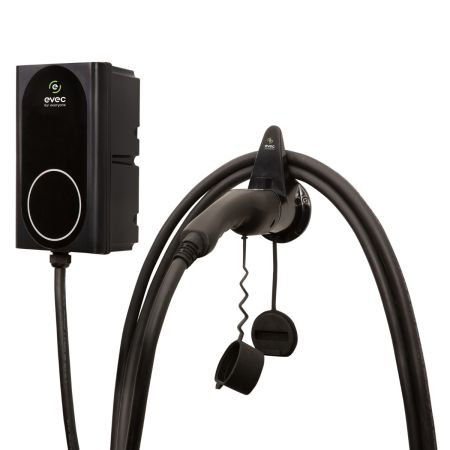 EVEC 7.4kW Single Phase Tethered Domestic EV Charger | VEC03