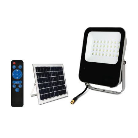 Kosnic Vega Solar Powered 110W LED Floodlight | KSFLD110Q65-GRY