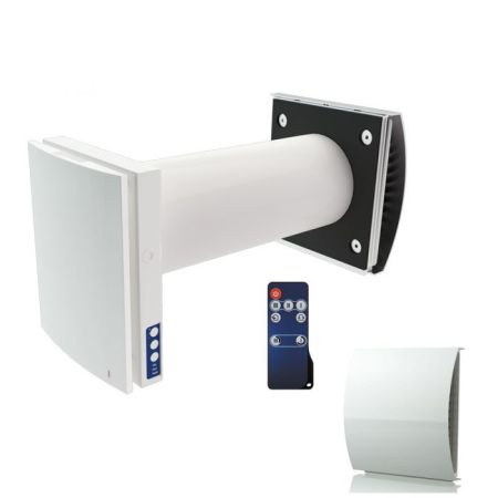 Blauberg Vento Midi-Air Decentralised Single Room WiFi Heat Recovery White | VENTO-MIDI-AIR-WHI