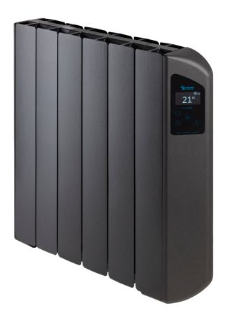 Farho Victoria 1000W WiFi Enabled Electric Radiator Anthracite | VICN06-BLK