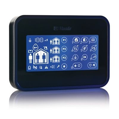 Visonic PowerMaster Wireless Two-Way Touch-Screen Keypad and Proximity Black 0-102719