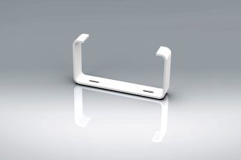 Verplas 110x54mm Flat Channel Clip for rectangular Ducting | VKC230
