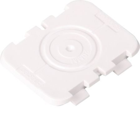 Hager VM03CB Top Wall Cable Protector Plate Closed (30mm x 40mm) Pack of 10
