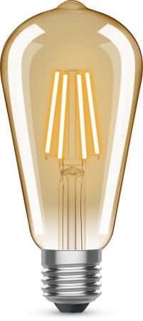 Kosnic Lamps 4.2W Decorative LED Filament Gold ST64 Lamp E27/ES | VST4.2-ES25