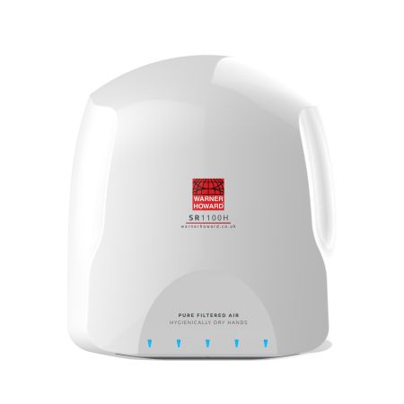 Warner Howard SR1100H Low Energy Fast Dry Hand Dryer White