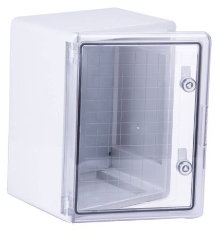 Wiska IP65 Lockable Transparent Door Plastic Enclosure 400x300x220mm | WDB T4