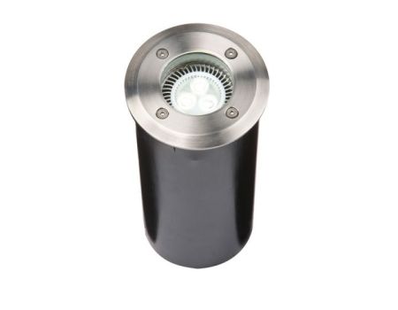 Knightsbridge IP67 Stainless Steel Round Recessed Walkover Light WGULEN
