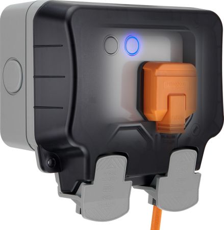 BG Storm Weatherproof WP22/HC Smart IP66 Outdoor 13 Amp Double Socket