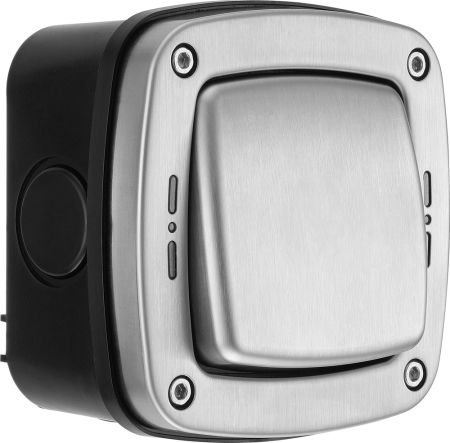 BG Decorative Weatherproof WPL12 IP66 1 Gang 20A 20AX 2 Way Switch
