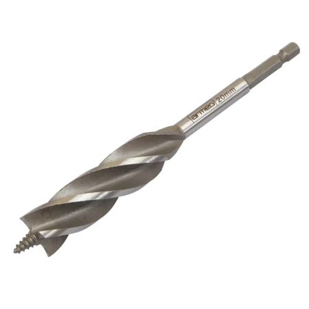 Armeg 20mm x 165mm Wood Beaver Drill Bit Nail Proof Bi-Metal