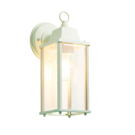 Forum Zink Ceres Bevelled Wall Lantern Mint | ZN-20955-MINT
