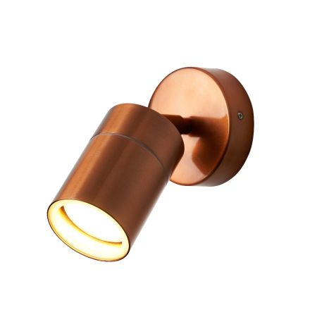 Forum Zinc Leto ZN-26536-COP Adjustable IP65 Wall Light Copper