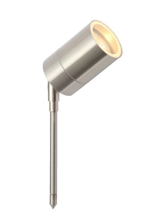 Zinc Leto IP44 Spike Spotlight Stainless Steel ZN-29180-SST