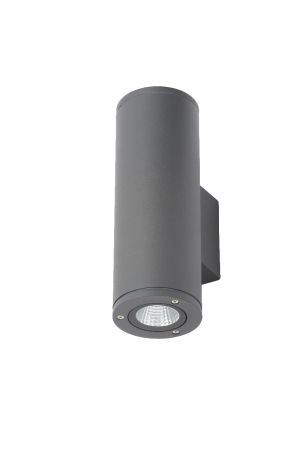Forum Zinc Mizar 20w LED Up & Down Wall Light 4000K Anthracite | ZN-34019-ANTH