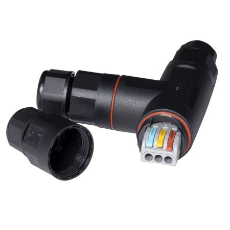 Forum Zink ZN-41158 IP68 16A 3-Pole Fast Fit Quick Waterproof T Connector