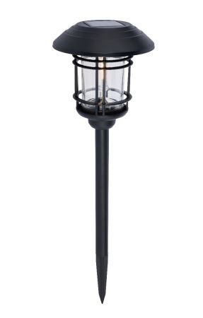 Forum Zink Solar Tanfield LED Solar Post Lantern | ZN-42034