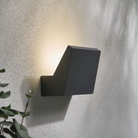 Forum Zink ZN-44245-ANTH Rayu 13w LED Up or Down Adj WL IP65 Anthracite