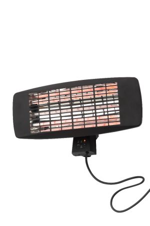 Forum Blaze Wall Mounted IP24 Infrared Patio Heater | ZR-32297-BLK