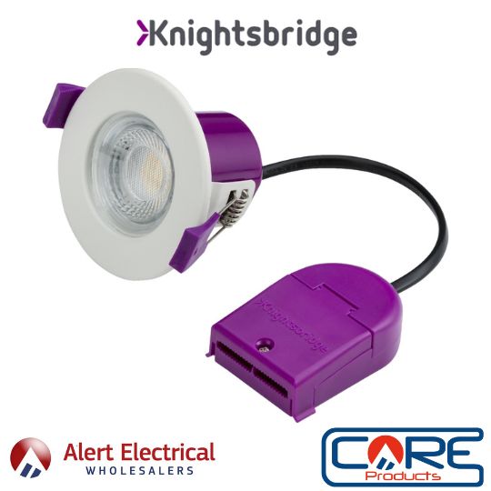 Brighten Your Space with the Knightsbridge 230V IP65 5W Fire-Rated CCT LED Downlight: A Revolution in Lighting