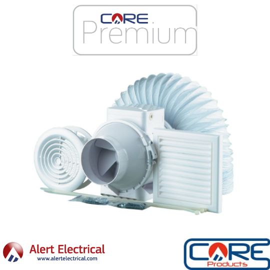 Core Premium Turbo Bathroom Shower Fan Kit Now in Stock instore & online