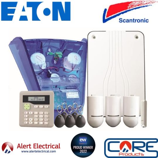 Scantronic Hybrid Alarm Kits now feature the I-ON40H Hybrid Control Panel as Standard