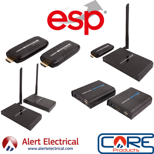 Don’t Let HDMI Cables Hold You Back with the ESP range of HDMI Wire-Free Extenders