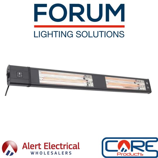 Great News. The Highly Popular Forum Glow IP65 3000W Wall Mounted Infrared Patio Heater is now back in Stock!