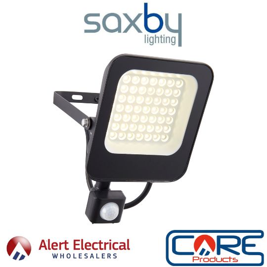 Saxby Lighting Gard range of LED floodlights now available from Alert Electrical