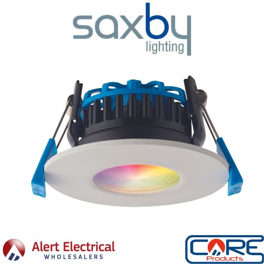 Saxby Smart ShieldPRO RGBW LED Downlight Now Available from Alert Electrical